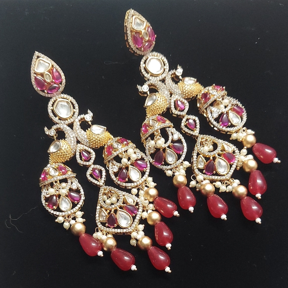 Statement Lightweight   Pakistani Indian Style Earring